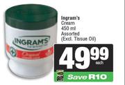 Ingram's Cream Assorted-450ml