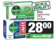 Dettol Hygiene Soap Assorted-For 2 x 175g