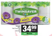 Twinsaver Mini's Toilet Tissue Rolls (1 Ply 300 Sheets)-8s Per Pack