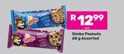 Simba Peanuts Assorted-60g Each