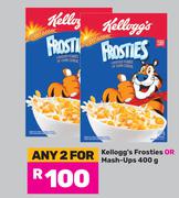 Kellogg's Frosties Or Mash-Ups-For Any 2 x 400g
