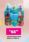 Aquelle Splash Still Water-6 x 330ml