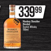 Monkey Shoulder Blended Scotch Whisky-750ml