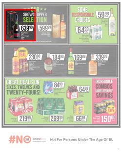 SPAR EASTERN CAPE : Your One Stop Easter Shop (23 March - 5 April 2021) Valid in Amahlathi, Bedford, Buffalo, Cala, Centane, Kwa-Fetting, Komga, Nemato, Patensie, page 14