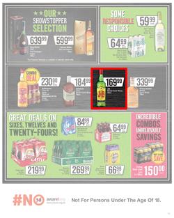 SPAR EASTERN CAPE : Your One Stop Easter Shop (23 March - 5 April 2021) Valid in Amahlathi, Bedford, Buffalo, Cala, Centane, Kwa-Fetting, Komga, Nemato, Patensie, page 14
