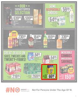 SPAR EASTERN CAPE : Your One Stop Easter Shop (23 March - 5 April 2021) Valid in Amahlathi, Bedford, Buffalo, Cala, Centane, Kwa-Fetting, Komga, Nemato, Patensie, page 14