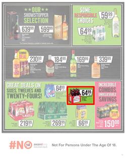 SPAR EASTERN CAPE : Your One Stop Easter Shop (23 March - 5 April 2021) Valid in Amahlathi, Bedford, Buffalo, Cala, Centane, Kwa-Fetting, Komga, Nemato, Patensie, page 14