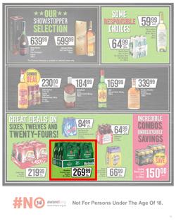 SPAR EASTERN CAPE : Your One Stop Easter Shop (23 March - 5 April 2021) Valid in Amahlathi, Bedford, Buffalo, Cala, Centane, Kwa-Fetting, Komga, Nemato, Patensie, page 14