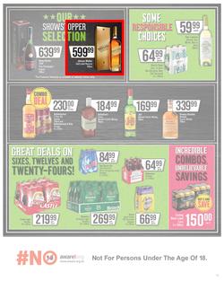 SPAR EASTERN CAPE : Your One Stop Easter Shop (23 March - 5 April 2021) Valid in Amahlathi, Bedford, Buffalo, Cala, Centane, Kwa-Fetting, Komga, Nemato, Patensie, page 14