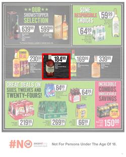 SPAR EASTERN CAPE : Your One Stop Easter Shop (23 March - 5 April 2021) Valid in Amahlathi, Bedford, Buffalo, Cala, Centane, Kwa-Fetting, Komga, Nemato, Patensie, page 14