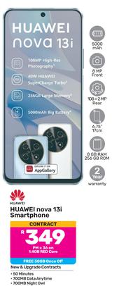 Special Huawei Nova 13i Smartphone-On 1.4GB Red Core — m.guzzle.co.za