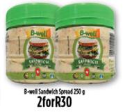 B-Well Sandwich Spread-2 x 250g