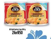 All Gold Apricot Jam-2 x 900g 