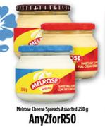 Melrose Cheese Spreads Assorted-2 x 250g
