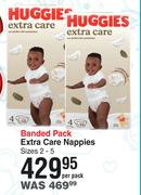Huggies Extra Care Nappies-Per Pack  