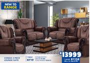 Congo 4 Piece Lounge Suite