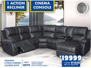 Arianna 6 Piece Corner Lounge Suite