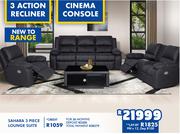 Sahara 3 Piece Lounge Suite