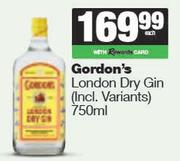 Gordon's London Dry Gin-750ml
