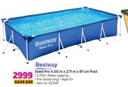 Bestway Steel Pro 4.00 x 2.11m x 81cm Pool