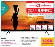 Hisense 75"(191cm) Premium UHD Smart TV 75A6GS-On My Gig 5