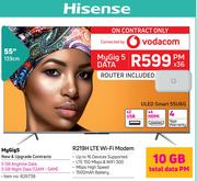 Hisense 55"(139cm) ULED Smart TV 55U6G-On My Gig 5