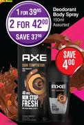 Axe Deodorant Body Spray Assorted-150ml