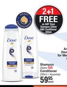 Dove Shampoo 250ml Or Conditioner 200ml Assorted-Each