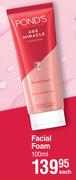 Pond's Age Miracle Facial Foam-100ml Each