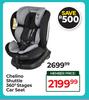 Chelino Shuttle 360 Degree Stages Car Seat