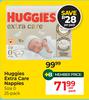 Huggies Extra Care Nappies Size 0 25 Pack-Per Pack
