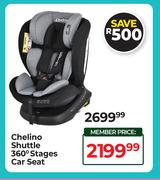 Chelino Shuttle 360 Degree Stages Car Seat