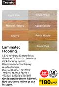 Trento Laminated Flooring-PerSqm