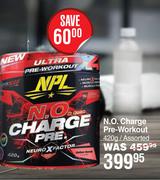 NPL N.O. Charge Pre-Workout Assorted-420g
