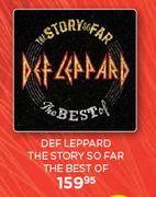 Defleppard The Story So Far The Best Of