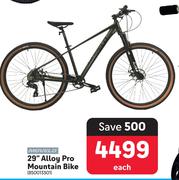 Movelo 29" Alloy Pro Mountain Bike-Each