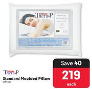 Sleep Thera P Standard Moulded Pillow-Each