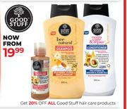 Good Stuff Hair Care Products