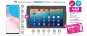 Huawei Nova 8i 4G Smartphone + Telefunken 7" 3G Tablet-On 1GB Red Core More Data