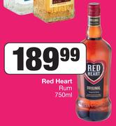Red Heart Rum-750ml
