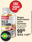 Biogen Multi Vitamin Junior Gummies 60 Gummies