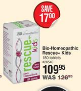 Bio Homeopathic Rescue+ Kids 180 Tablets