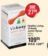 Healthy Living VirAway Junior Syrup-200ml