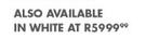 Russell Hobbs 350Ltr White Water Dispenser Fridge