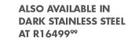 Russell Hobbs 670Ltr Water Dispenser Dark Stainless Steel Fridge