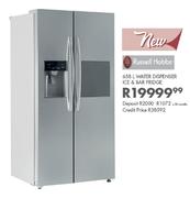 Russell Hobbs 658Ltr Water Dispenser Ice & Bar Fridge