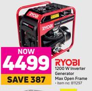 Ryobi 1200W Inverter Generator 