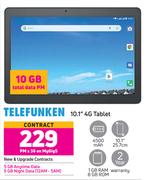 Telefunken 10.1" 4G Tablet-On My Gig 5