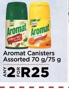 Aromat Canisters Assorted-For 2 x 70g/75g