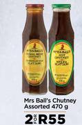 Mrs Ball's Chutney Assorted-For 2 x 470g